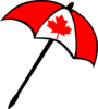 Canada Umbrella Clip Art
